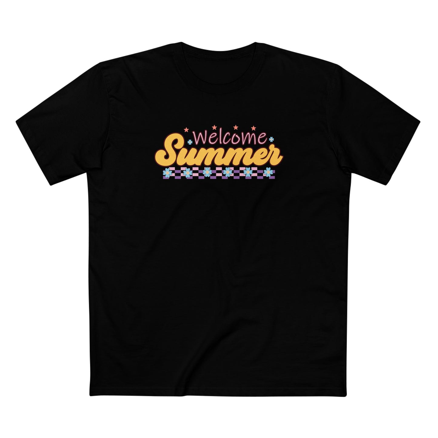 Welcome Summer Pastel Graphic Tee