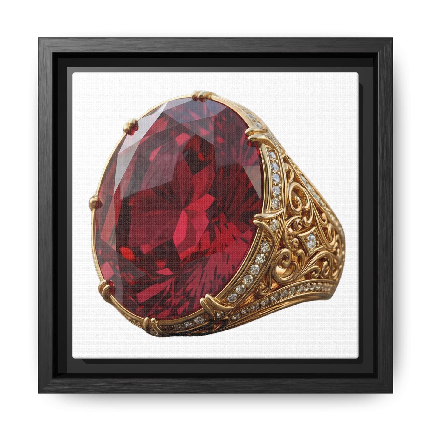 Heirloom Gemstone Canvas Print