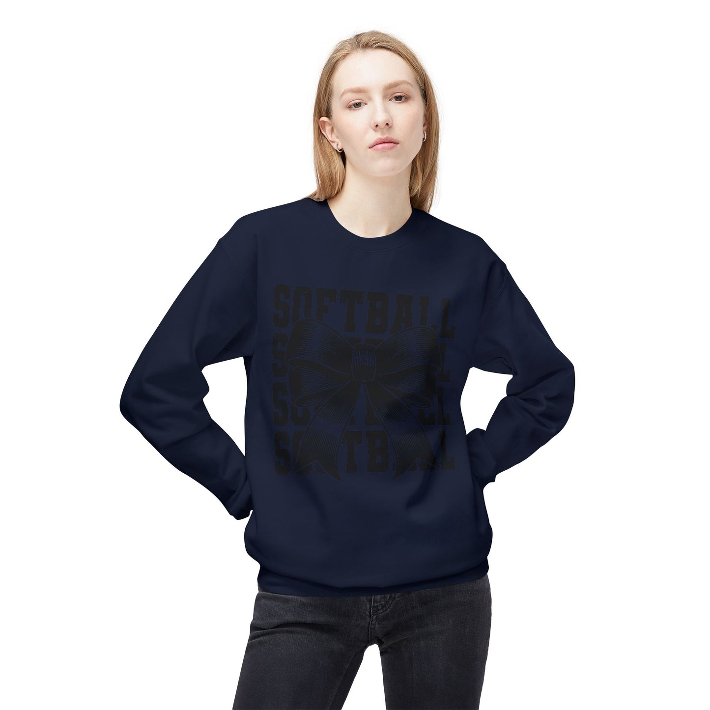 Softball Spirit Crewneck Sweatshirt