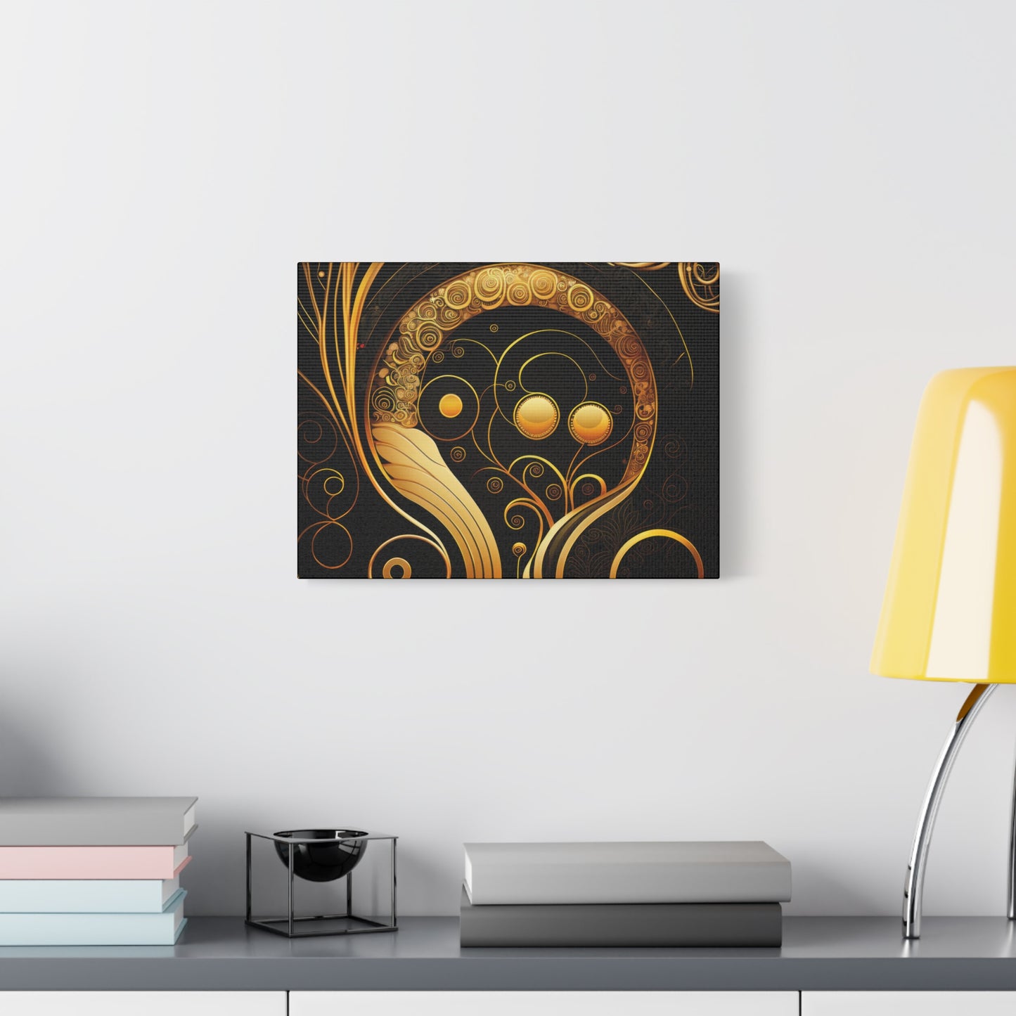 Orbital Embrace Canvas