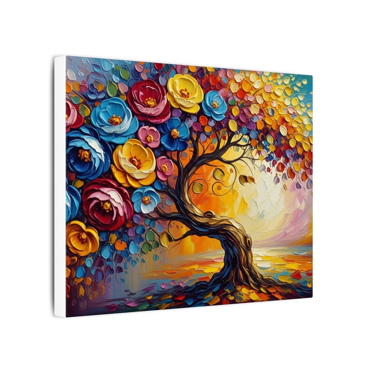 Blooming Horizon Canvas Print