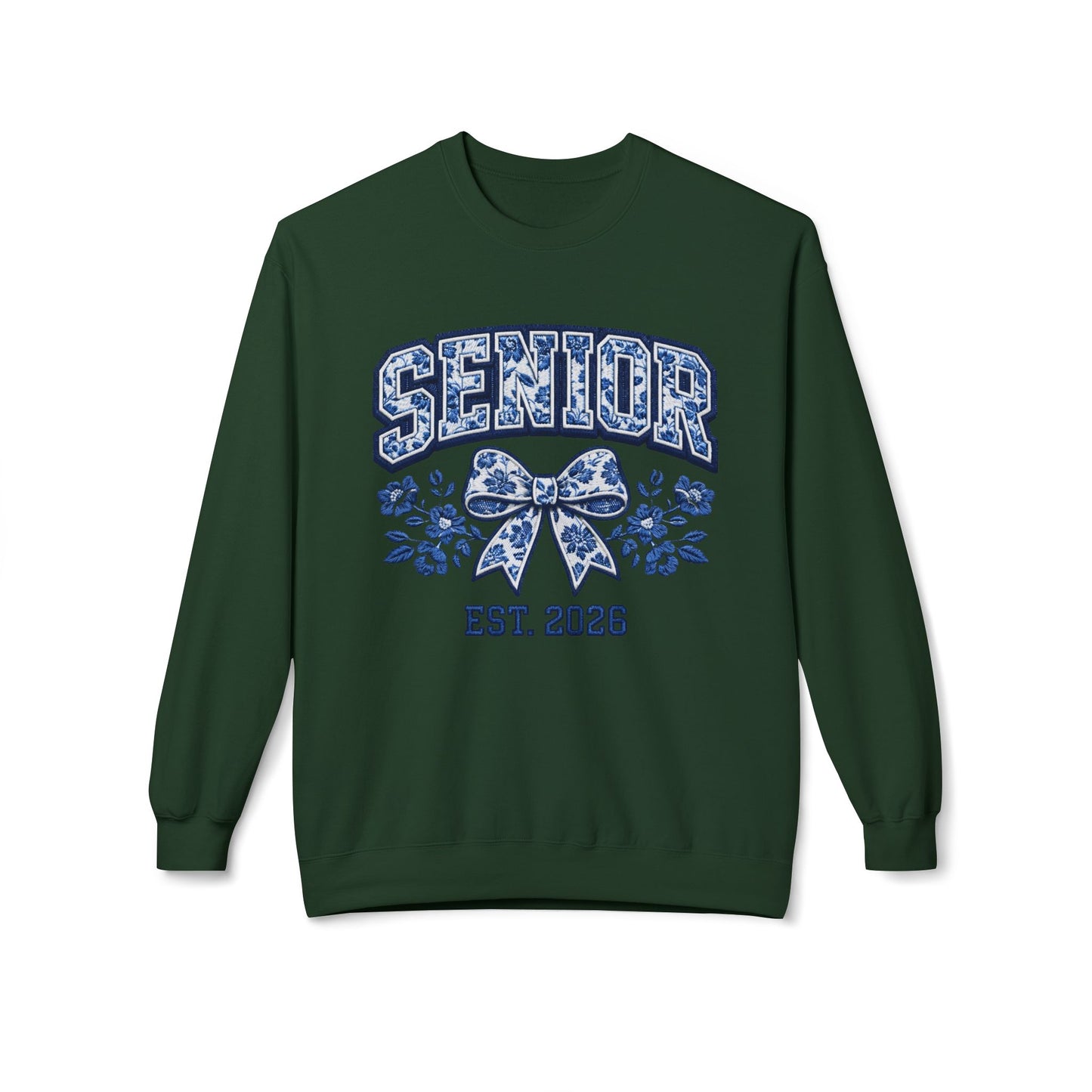 Senior 2026 Graphic Women's Crewneck Sweatshirt