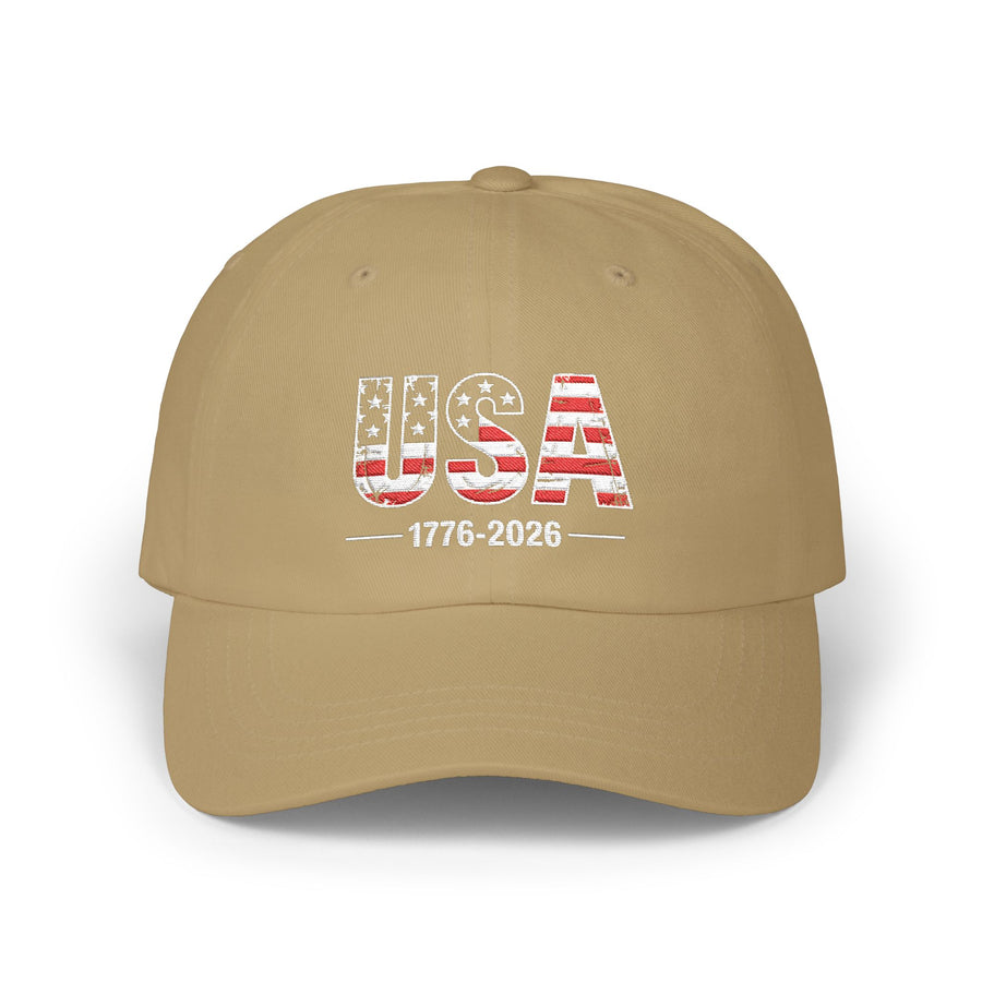 USA 1776-2026 Vintage Flag Cap