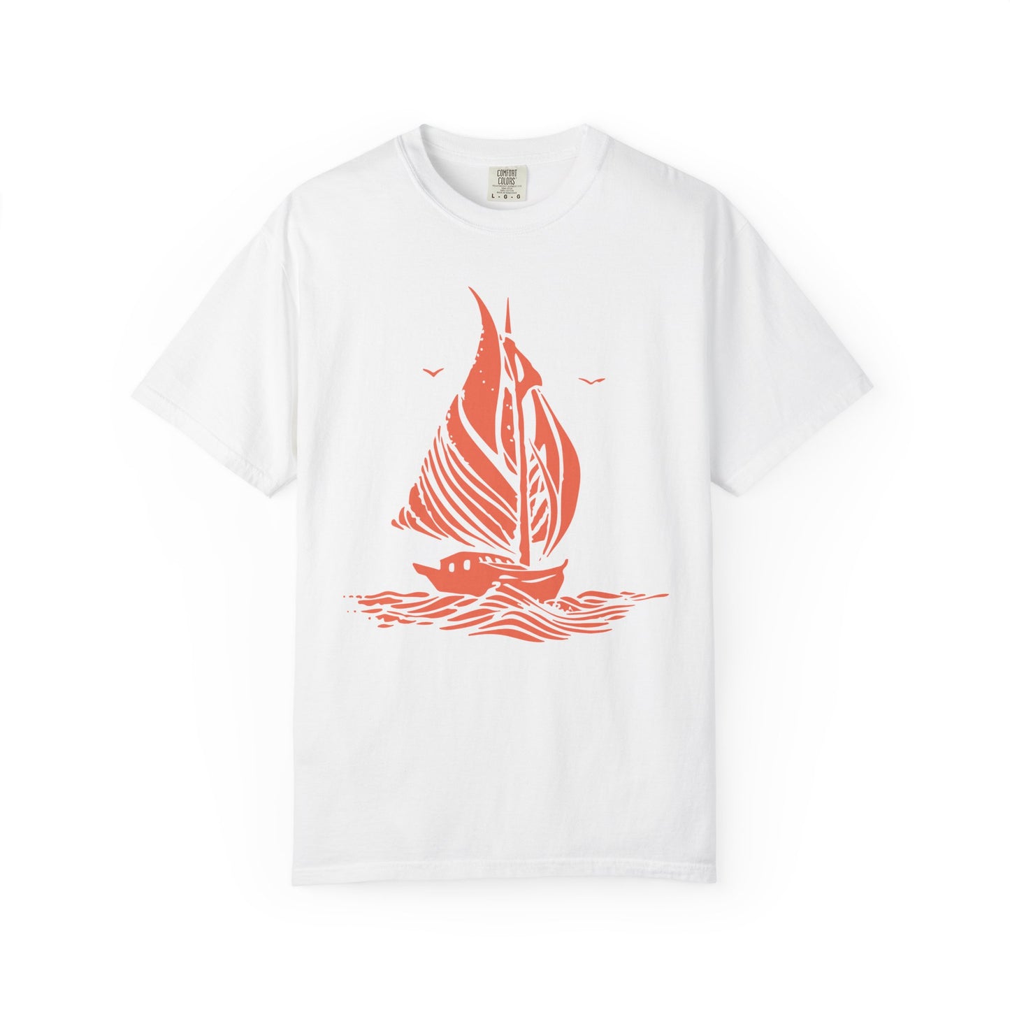 Nautical Sailboat Graphic T-Shirt
