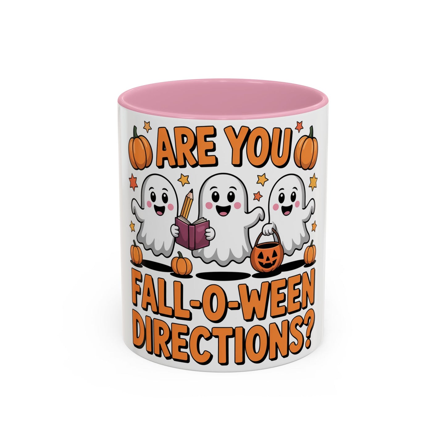 Spooky Fall-O-Ween Ghost Mug
