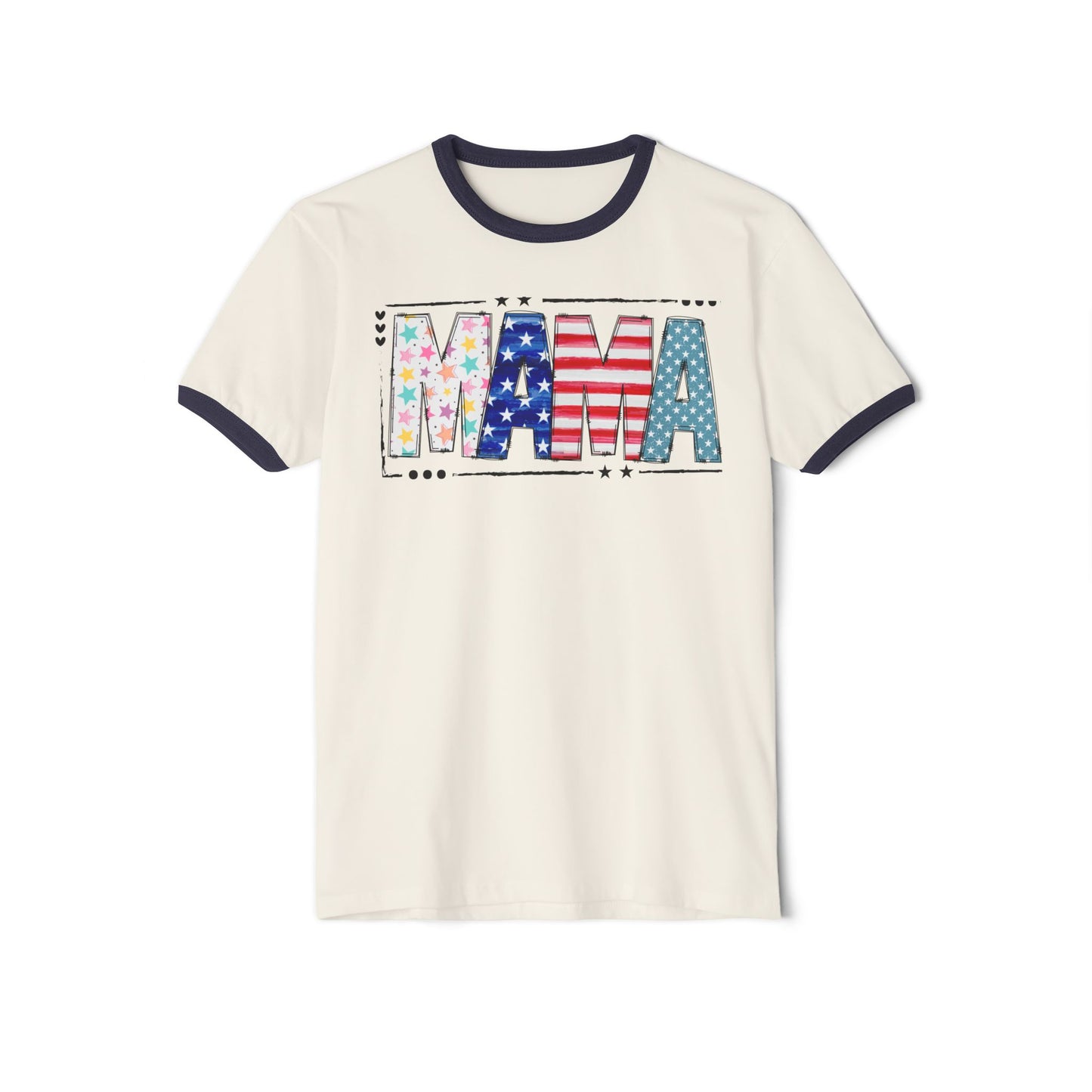 Mama Ringer Printed Tee