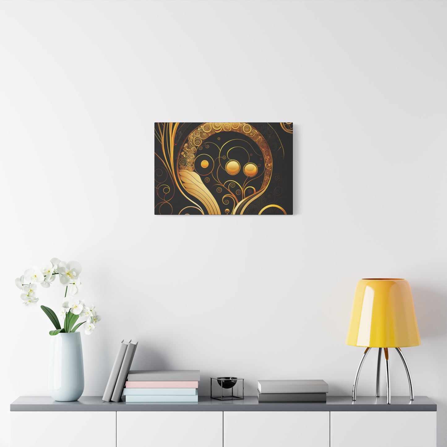Orbital Embrace Canvas