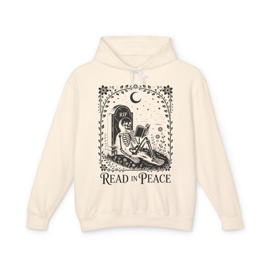 Read in Peace Book Lover Hoodie