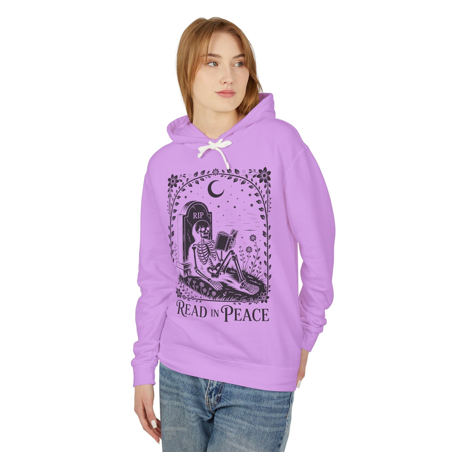 Read in Peace Book Lover Hoodie
