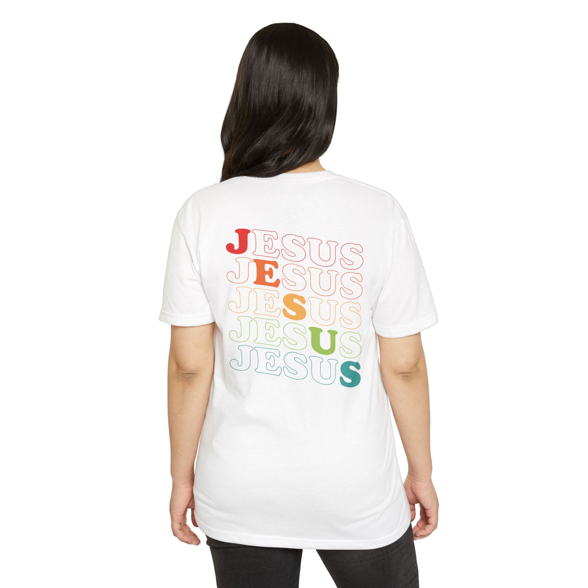 Jesus Is King Stacked Faith Women’s Tee