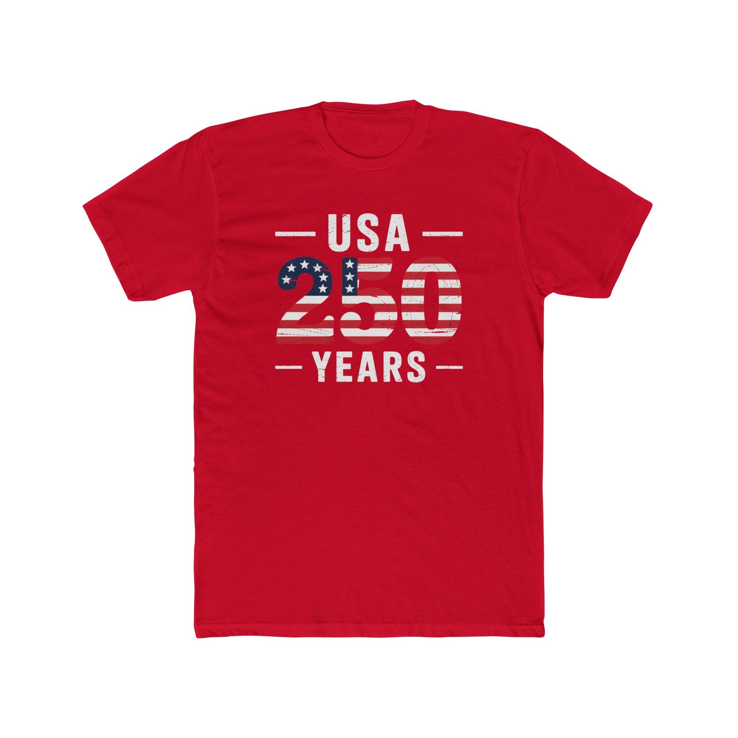 USA 250 Years Flag Tee