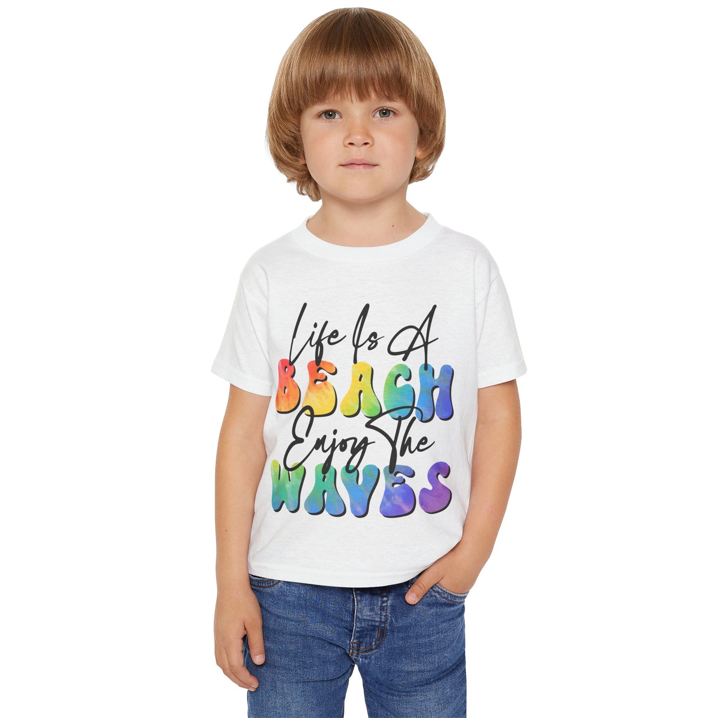 Toddler Beach Waves Graphic Tee