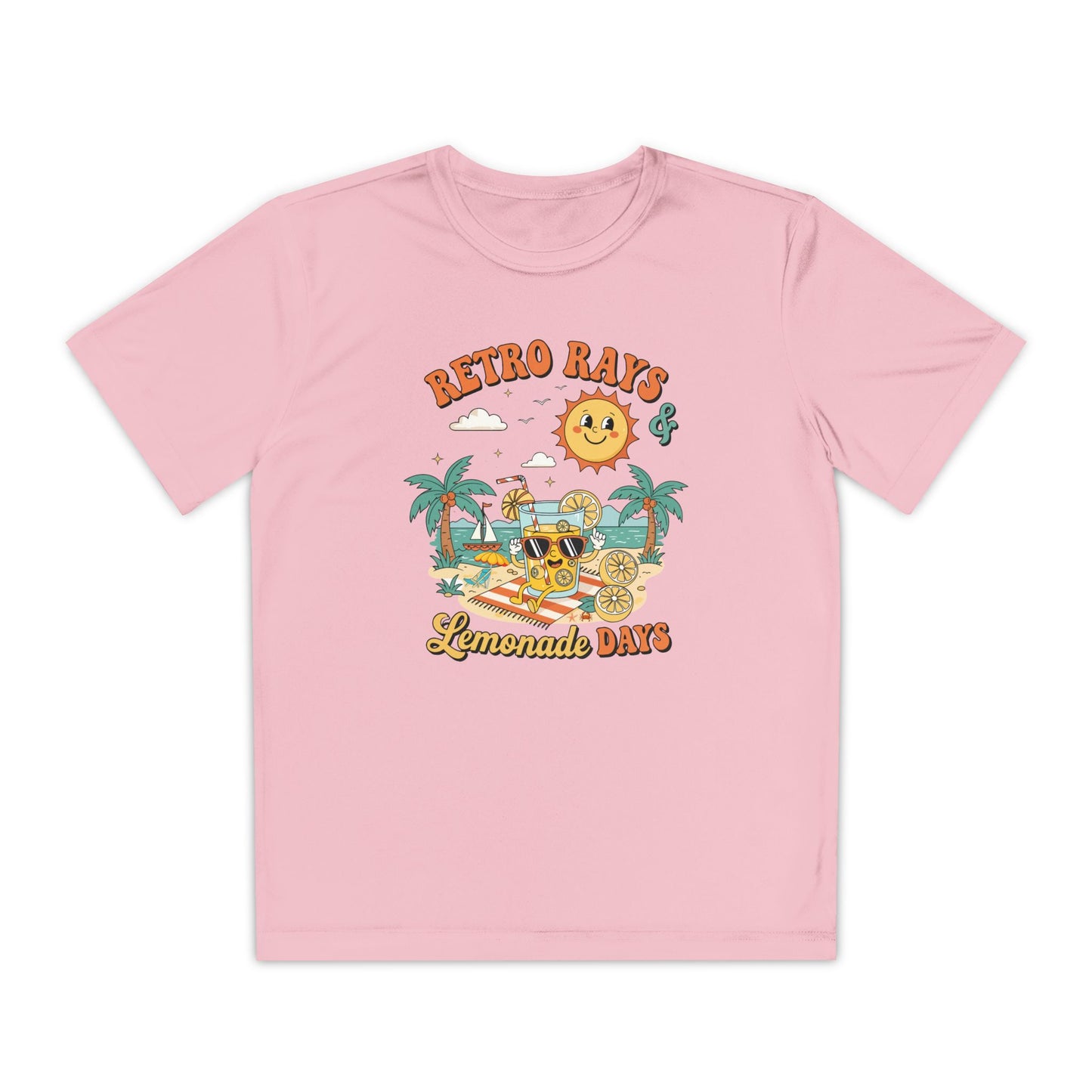 Retro Rays Lemonade Days Youth Tee
