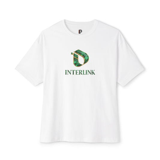 Emerald Facet Interlink Front Logo Boxy Tee