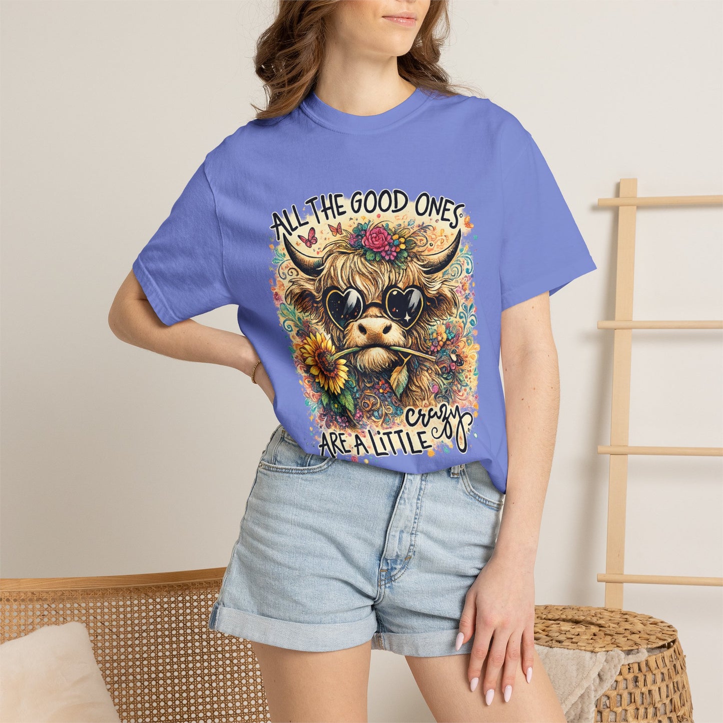 Good Ones Cow Graphic T-Shirt