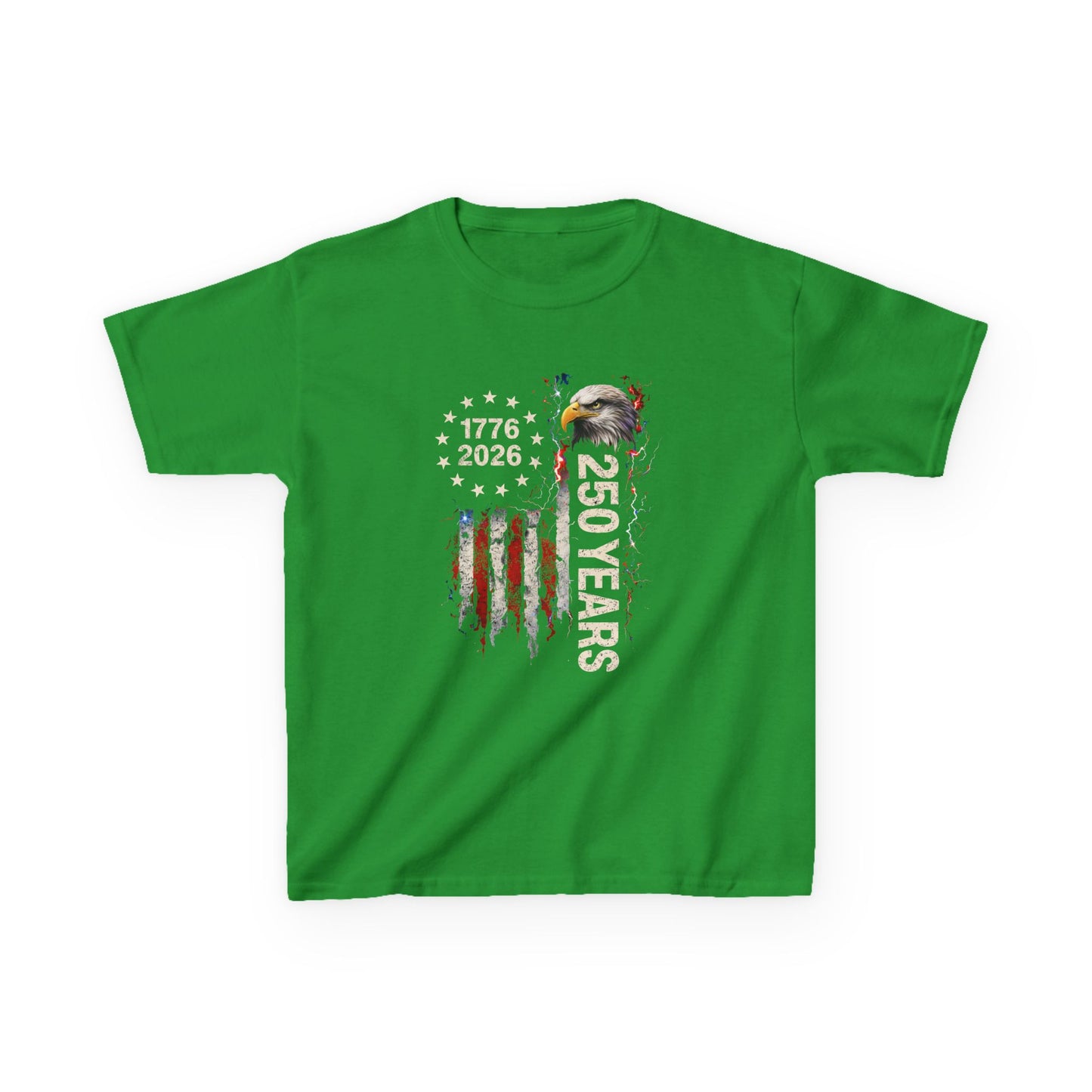 Youth America 250 Years Patriotic T-Shirt
