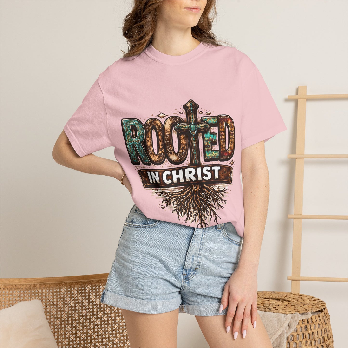 Rooted in Christ Graphic T-Shirt
