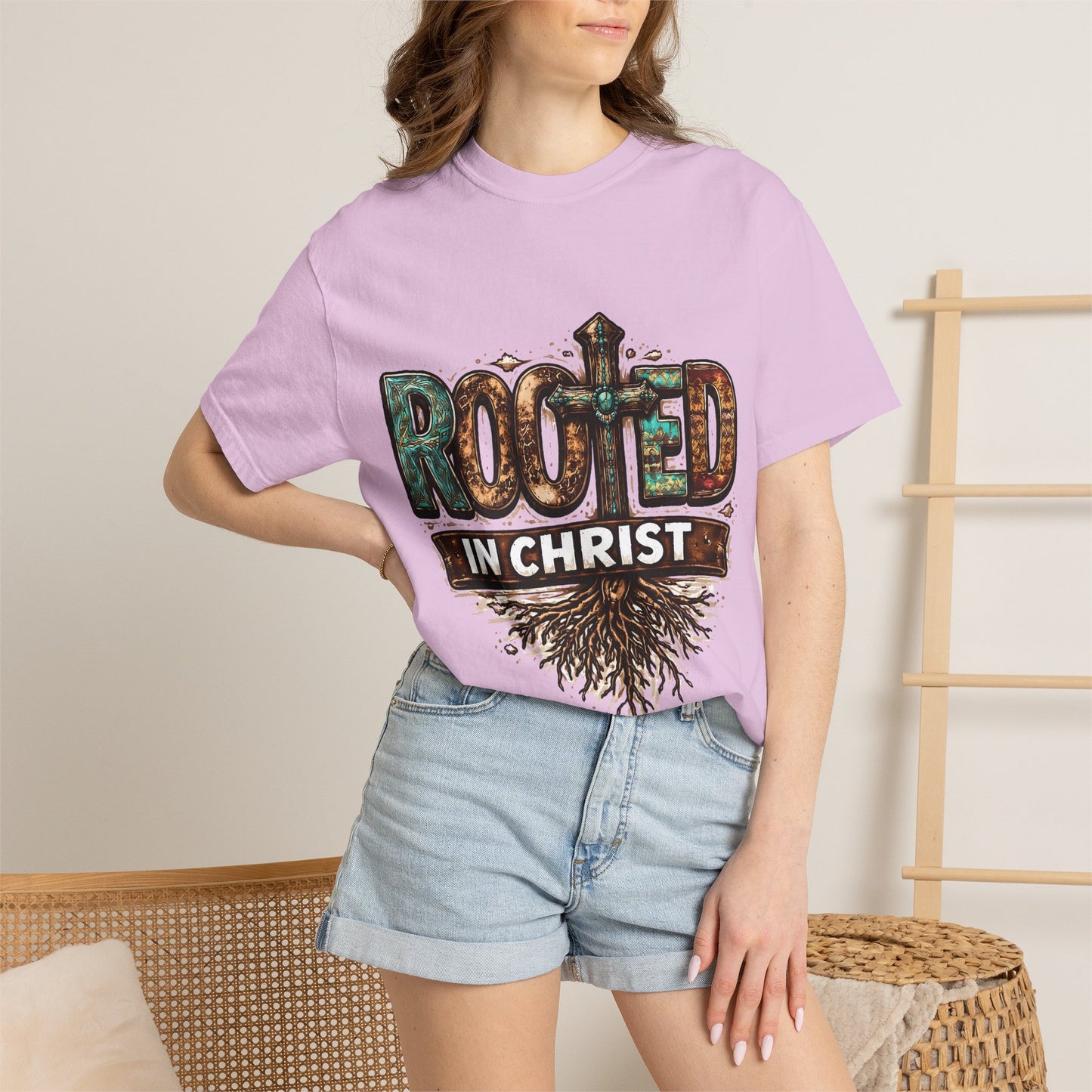 Rooted in Christ Graphic T-Shirt