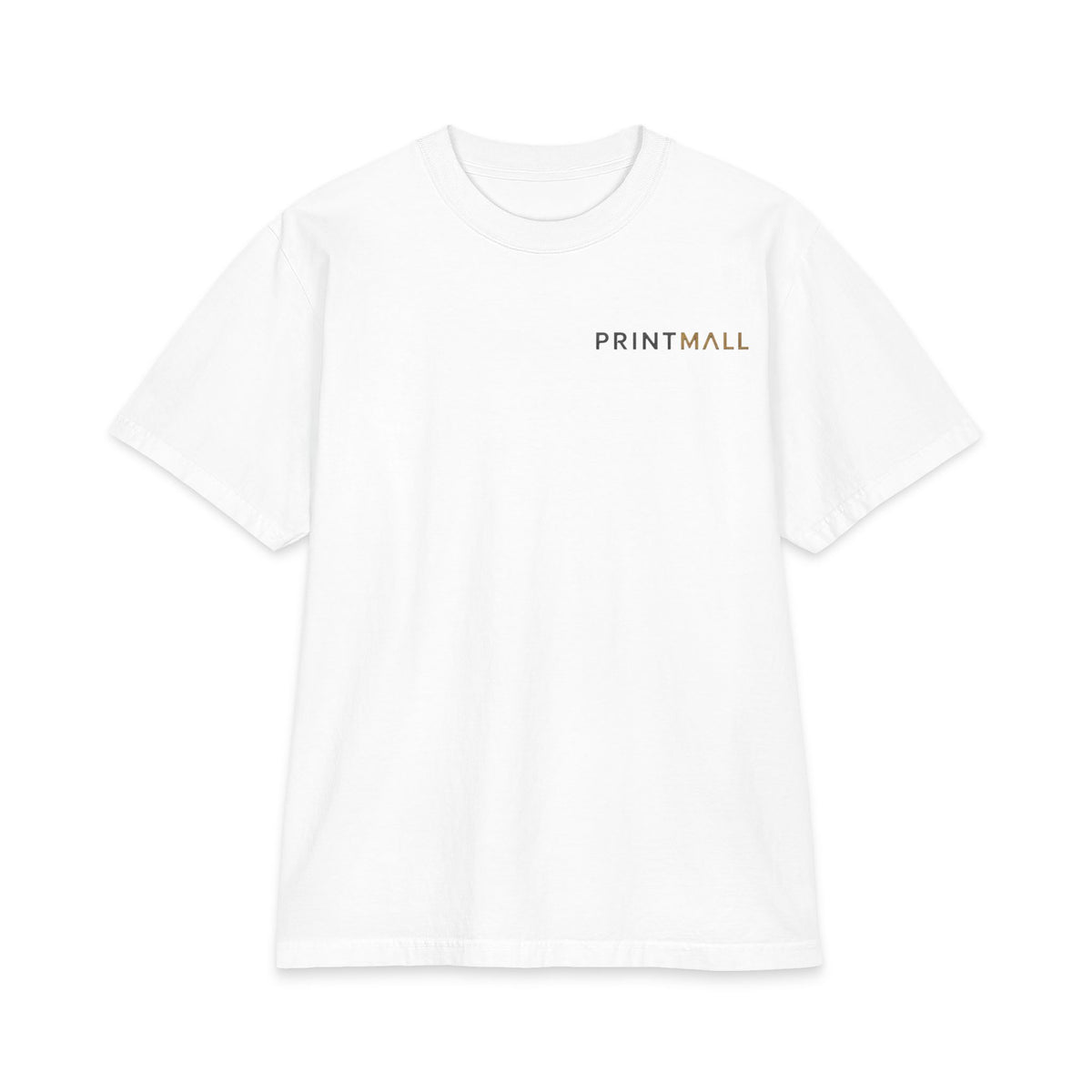 Vintage Ocean Etching Oversized Heavyweight Tee