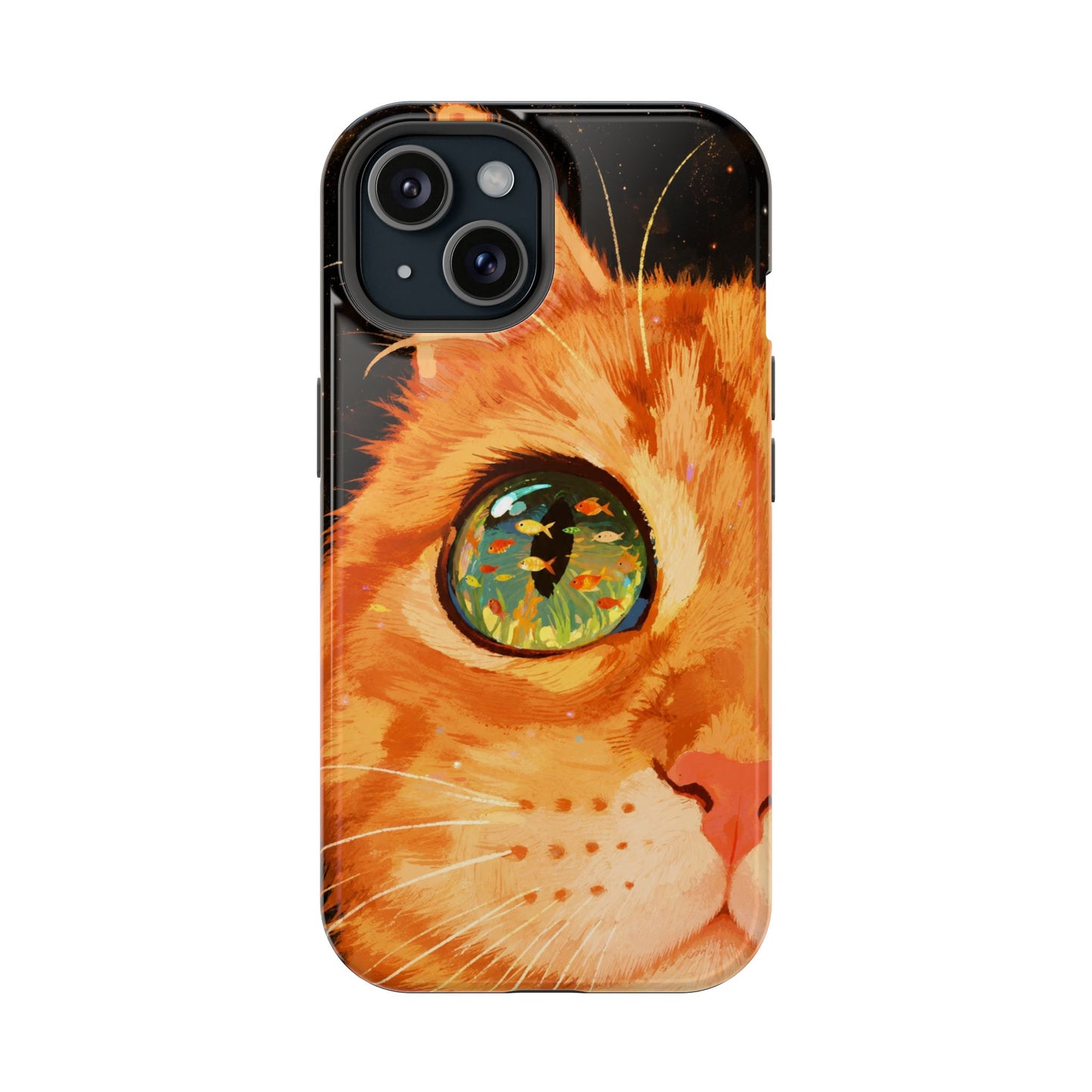 Feline Gaze Apple Phone Case