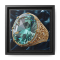 Lustrous Tourmaline Canvas