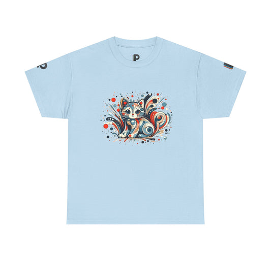 Swirling Cat Portrait Men’s Tee