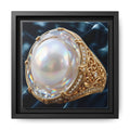 Luminous Pearl Ring Canvas