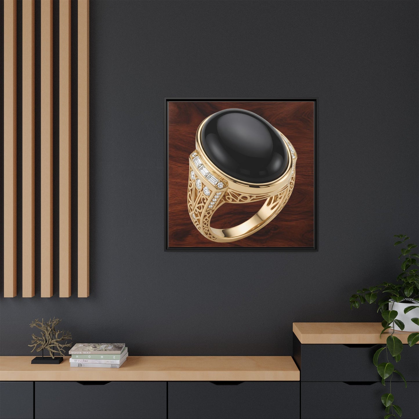 Noir Onyx Canvas