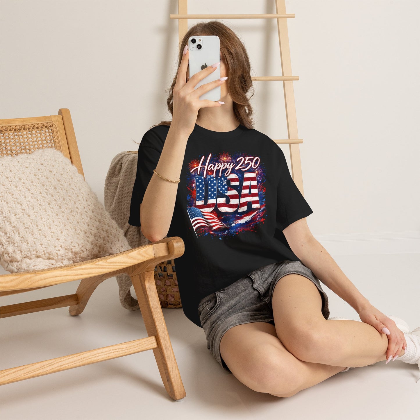 Happy 250 USA T-Shirt