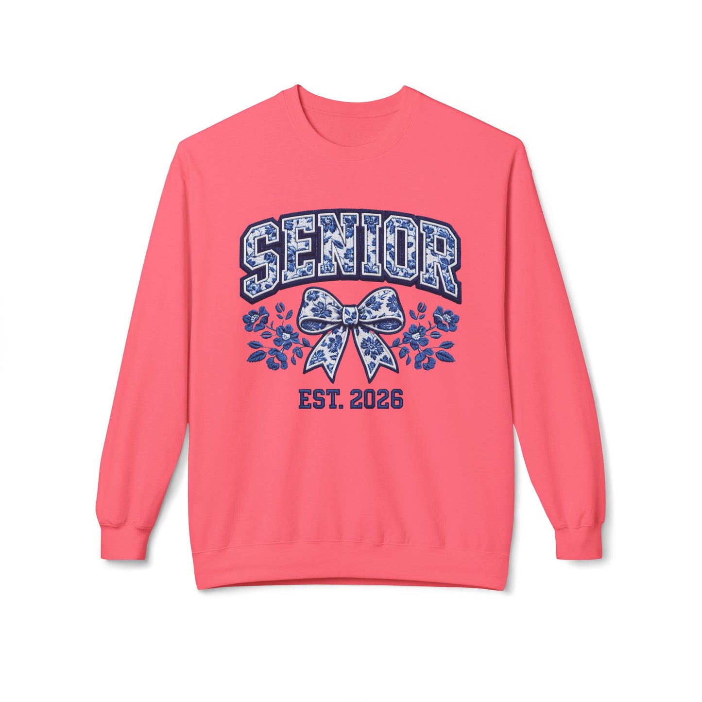 Senior 2026 Graphic Women's Crewneck Sweatshirt