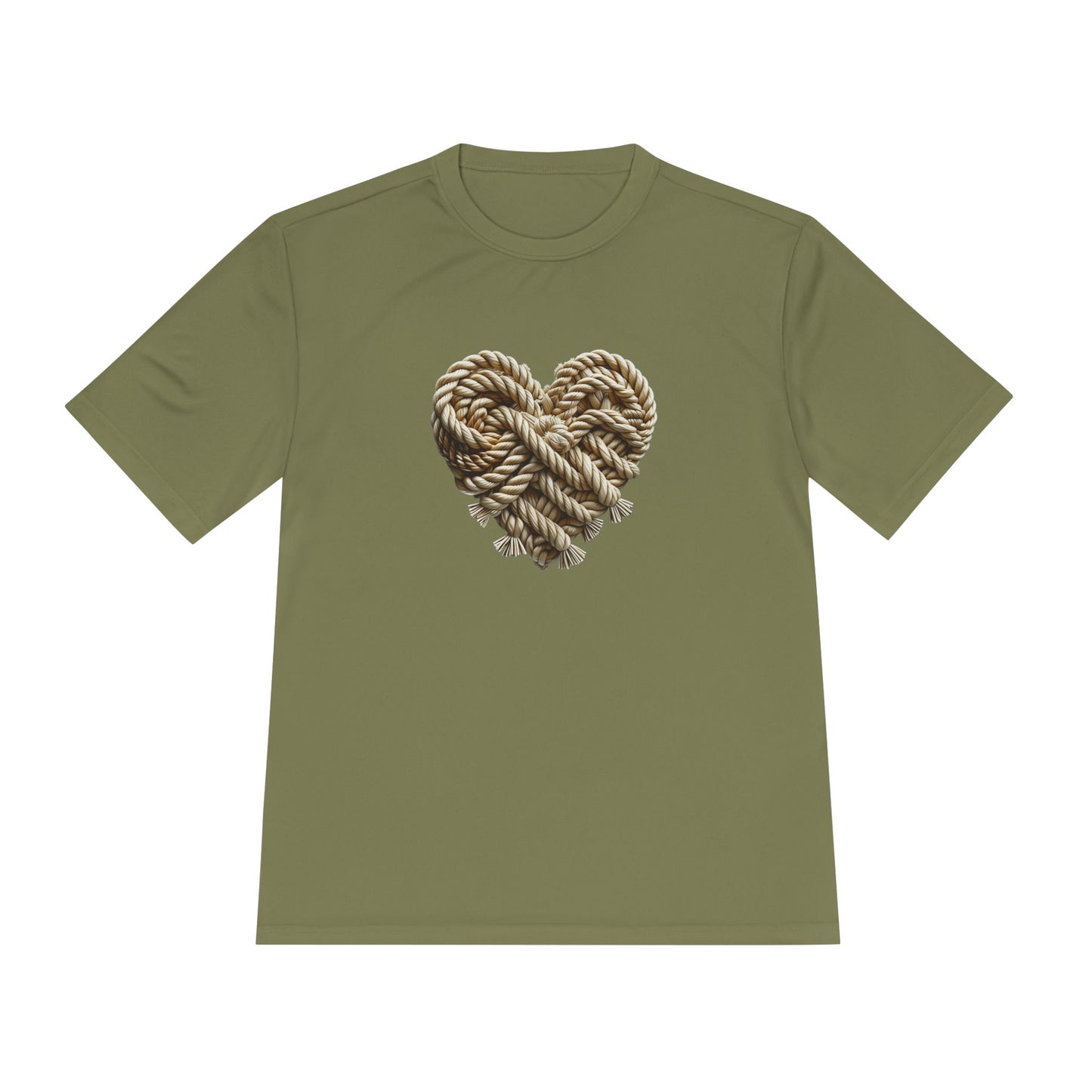 Knotted Rope Heart Men’s Performance Tee
