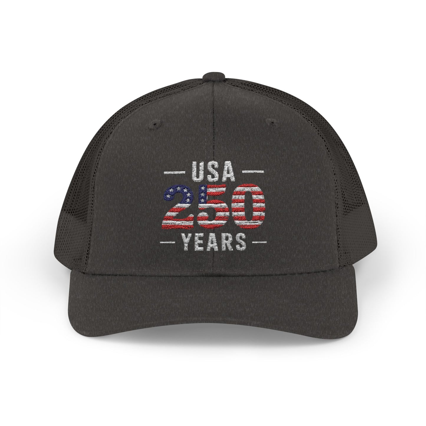USA 250 Years Patriotic Trucker Cap