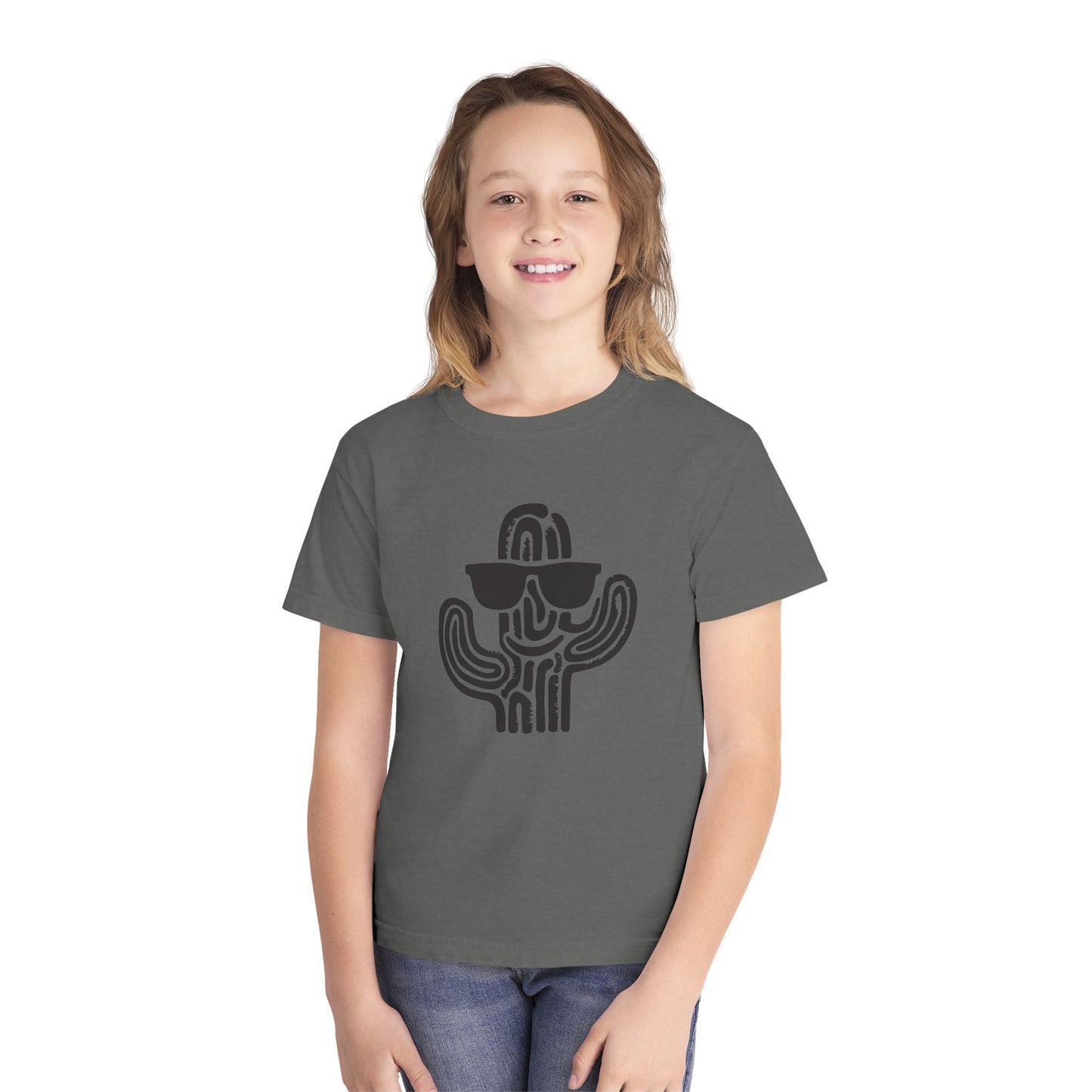 Youth Sunglasses Cactus Graphic T-Shirt