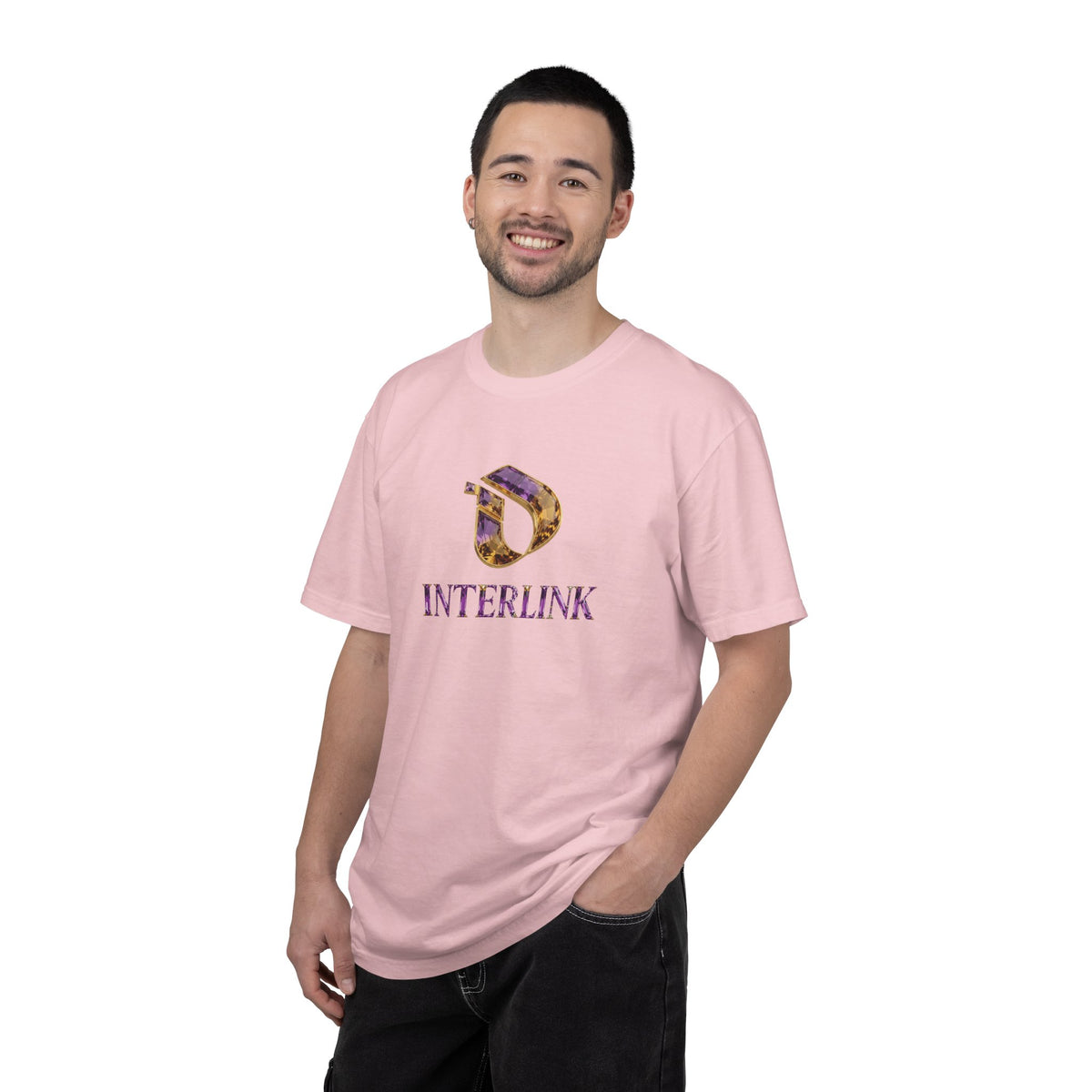 Ametrine Gem-Cut Interlink Tee