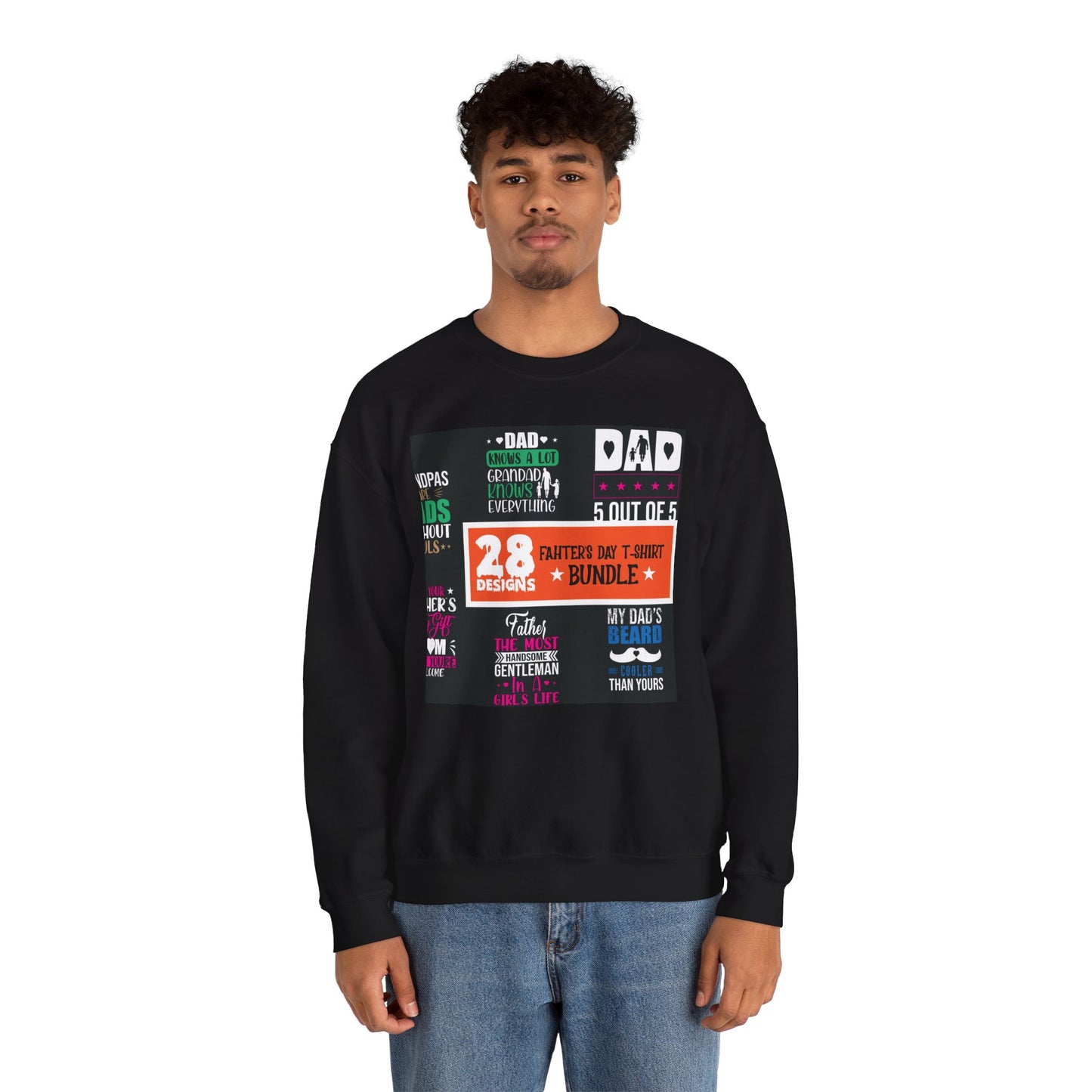 Father’s Day Dad Graphic Sweatshirt MEN