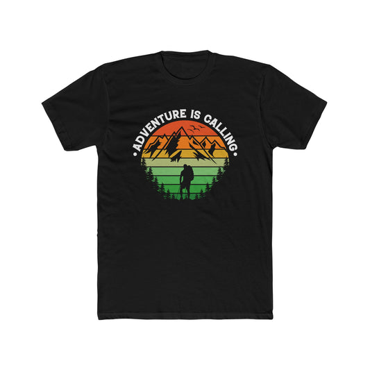 Adventure Sunset Graphic Cotton Crew Tee