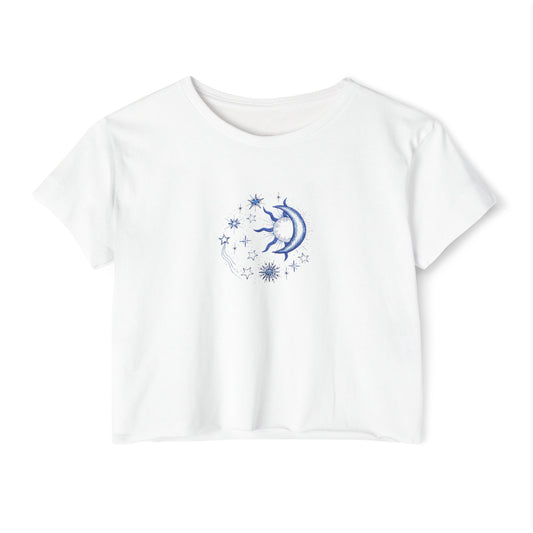 Crescent Moon Orbit Boxy Tee