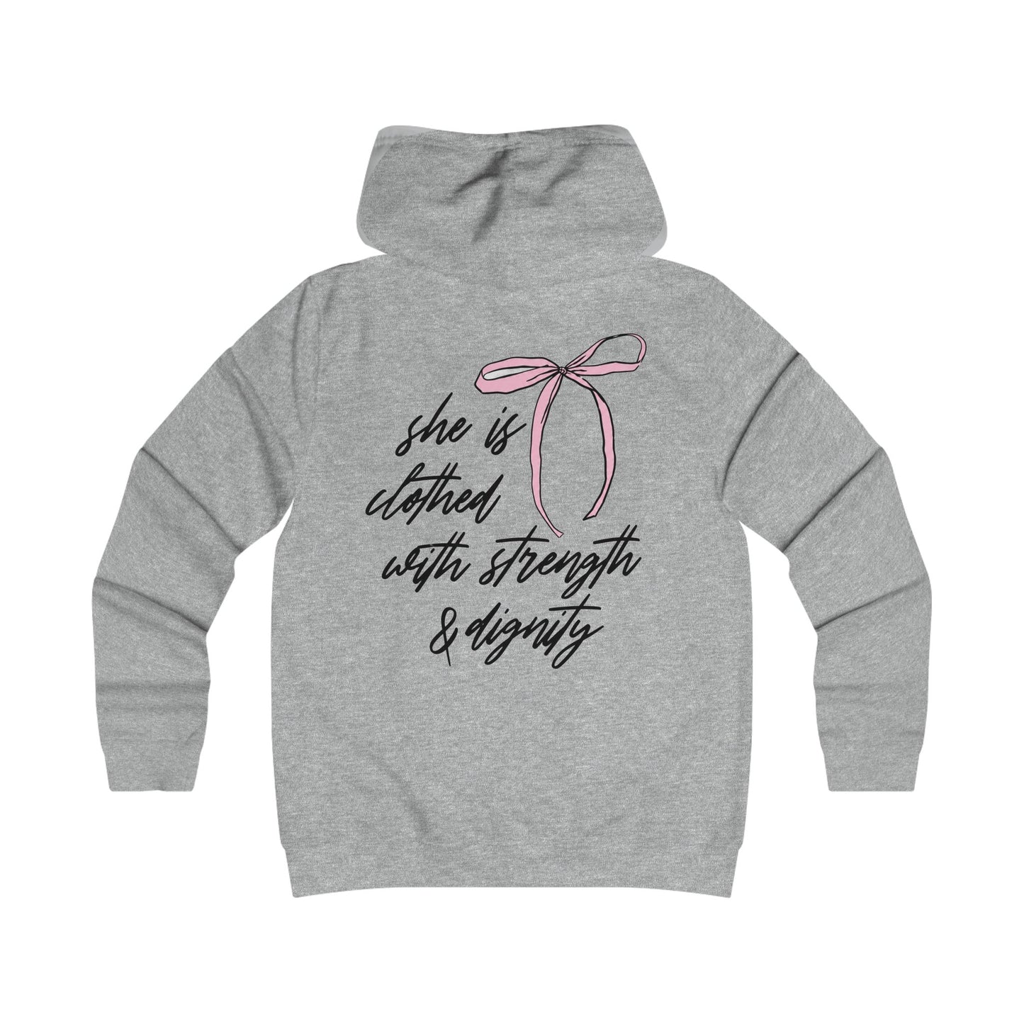 Strength & Dignity Ribbon Hoodie