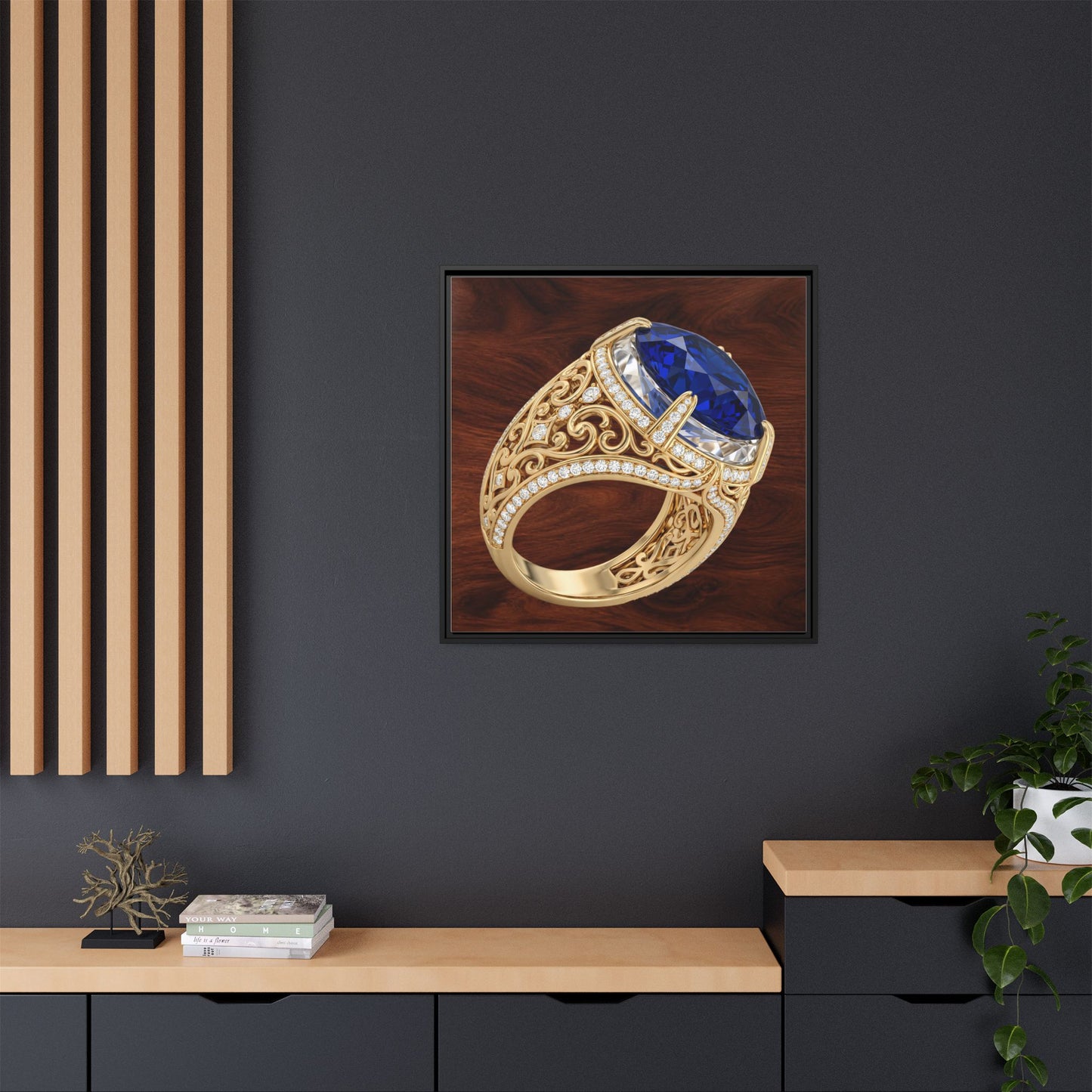 Crownlight Sapphire Canvas