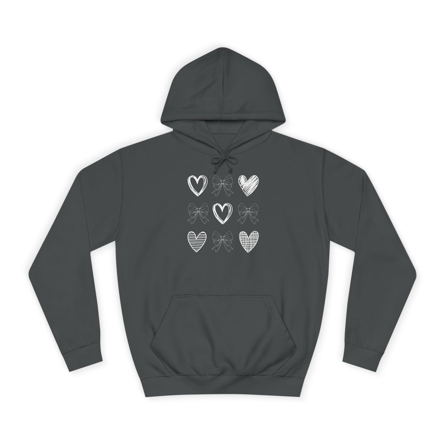 Six Hearts Sketch Hoodie