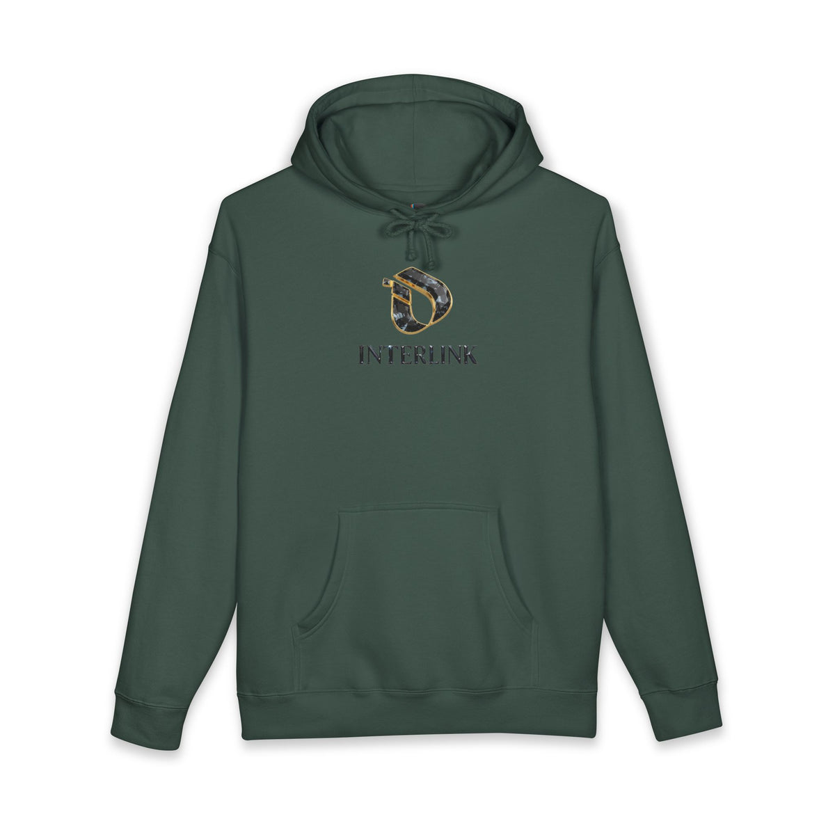 Black Diamond Emblem Interlink Heavyweight Pullover Hoodie