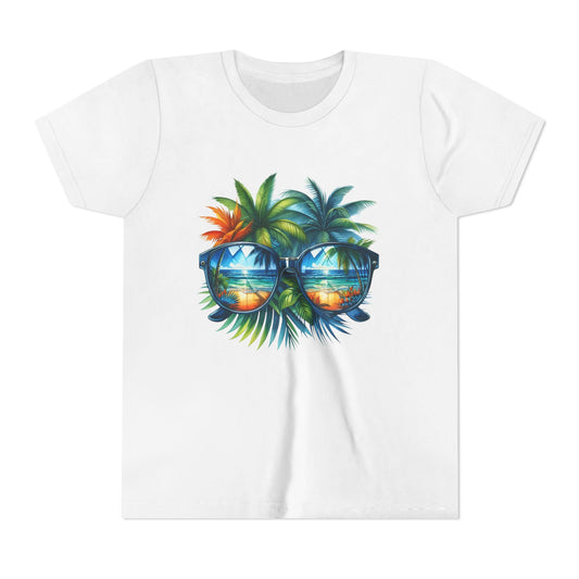Tropical Sunglasses Youth T-Shirt