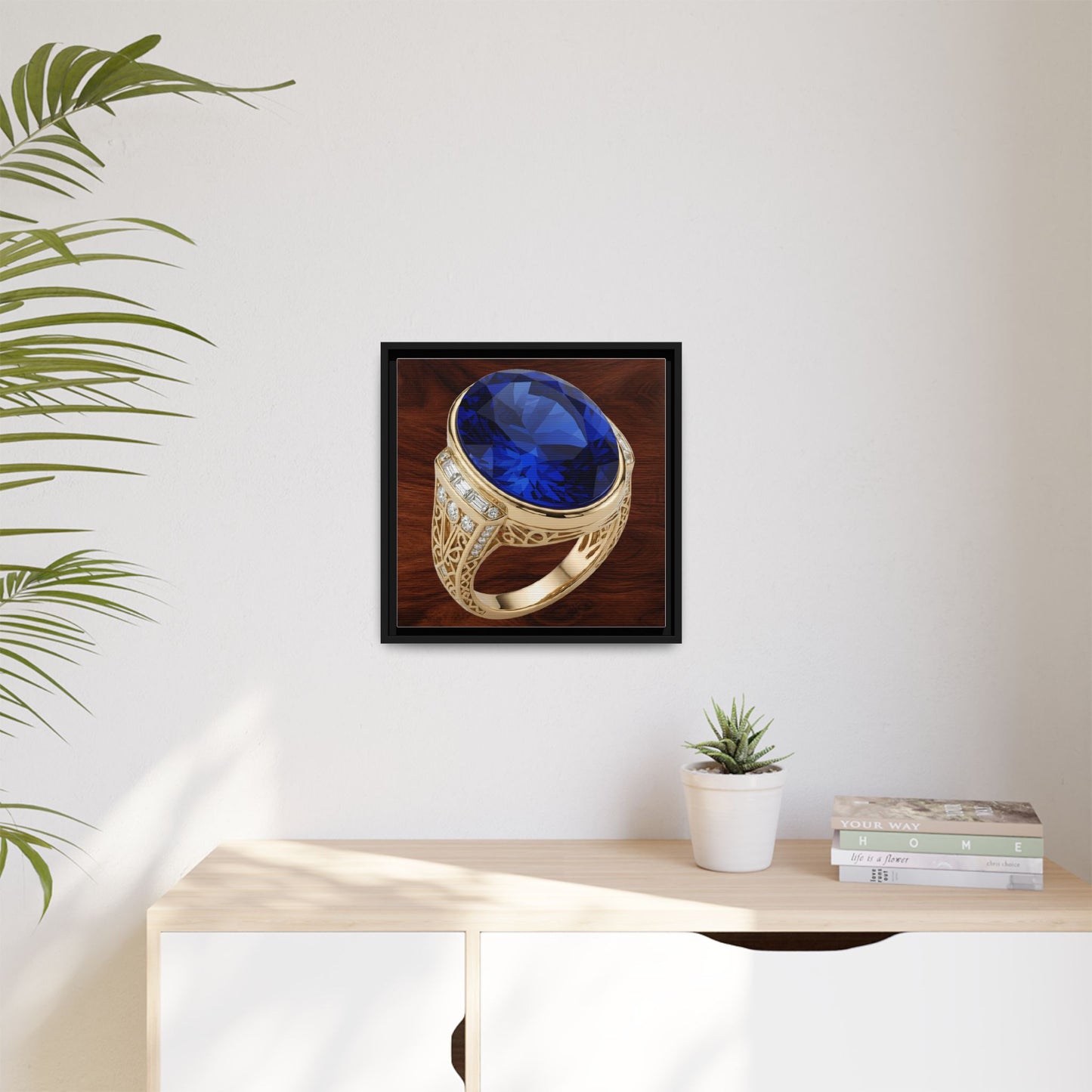 Sapphire Chamber Canvas