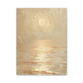Sunlit Tides Canvas Print