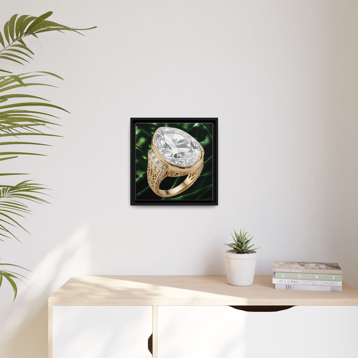 Spoonmaker Diamond Emerald Radiance Canvas