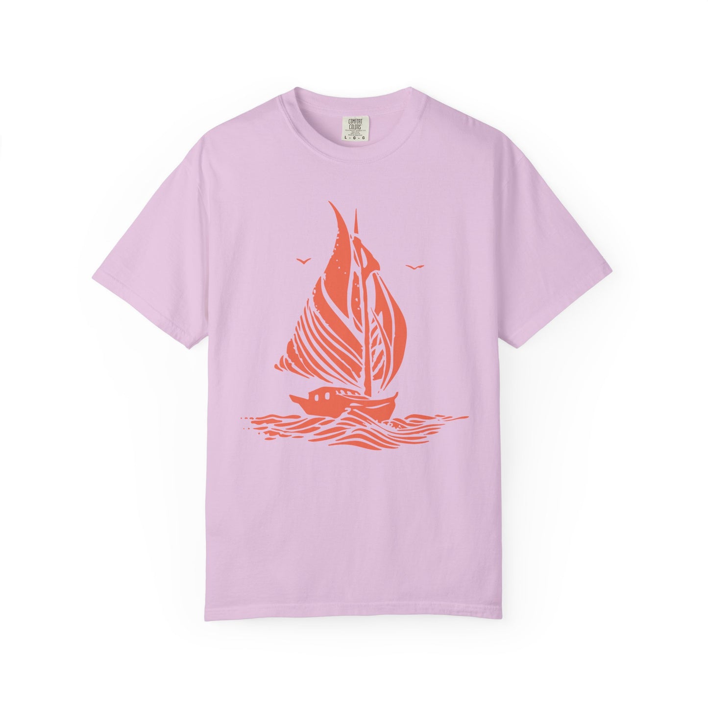 Nautical Sailboat Graphic T-Shirt