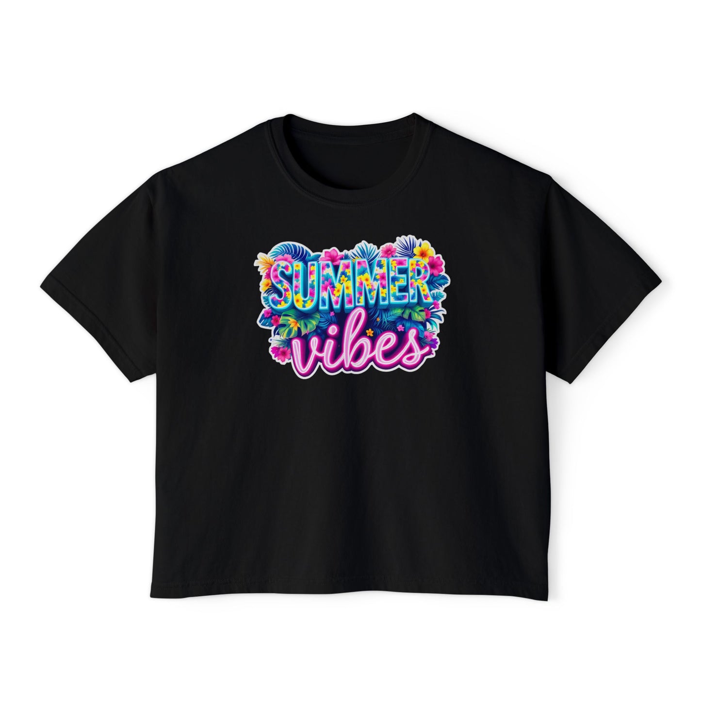 Summer Vibes Boxy Tee