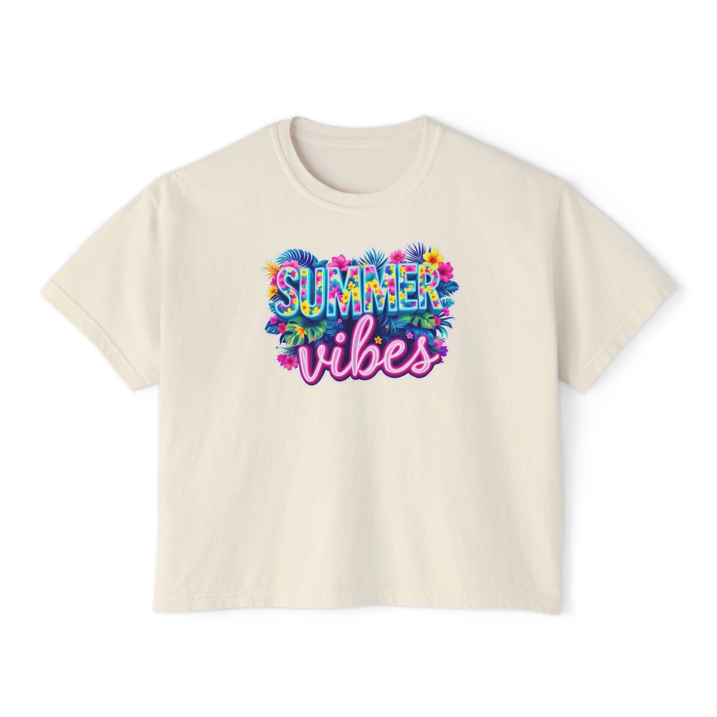 Summer Vibes Boxy Tee