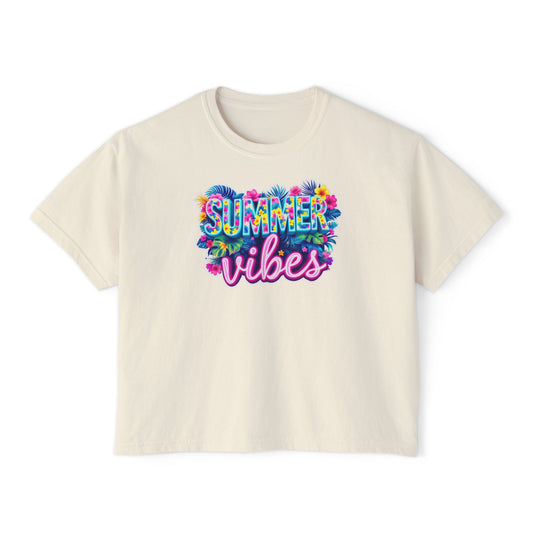 Summer Vibes Boxy Tee