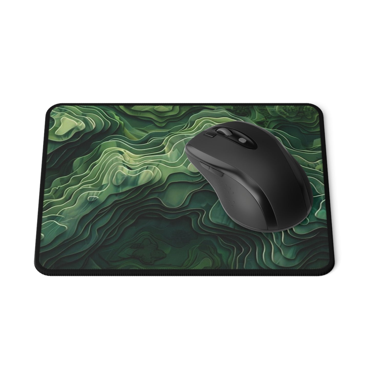 Terrain Relief Contour Mouse Pad